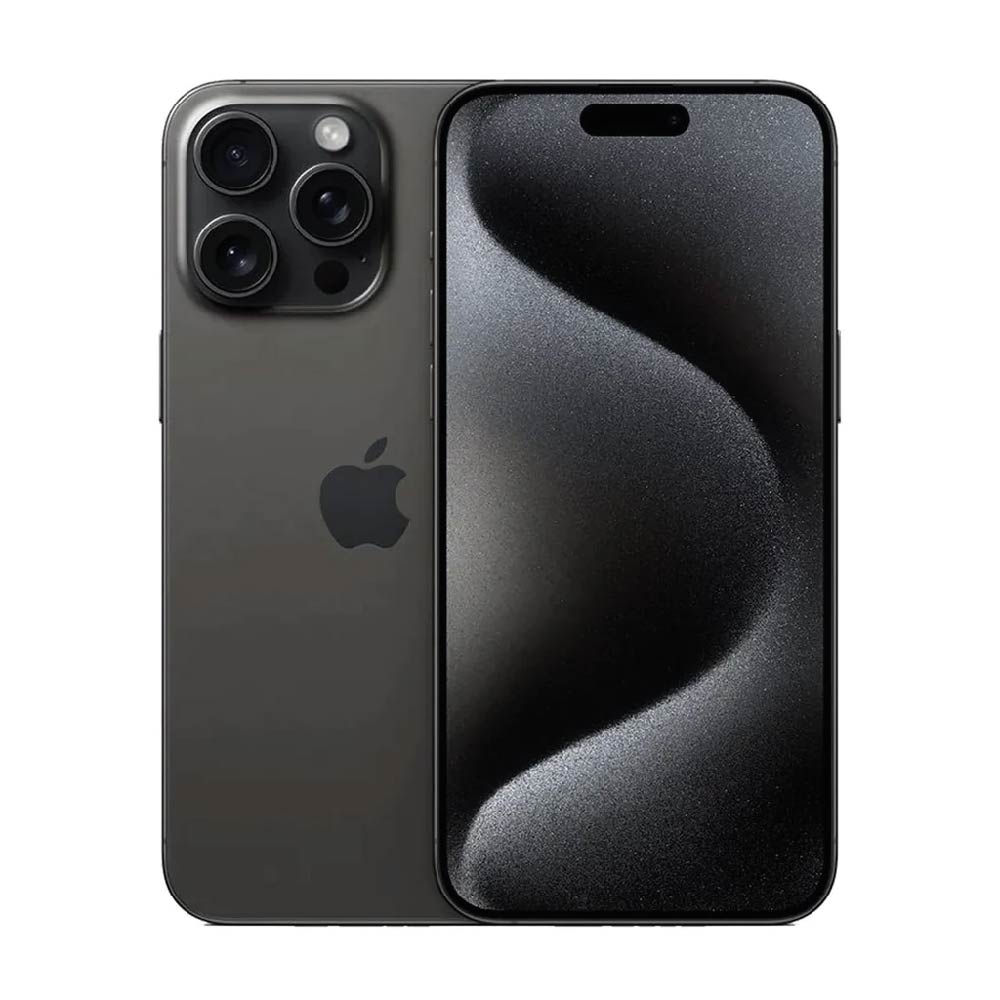 Apple iPhone 15 Pro Max eSIM color titanio negro reacondicionado excelente